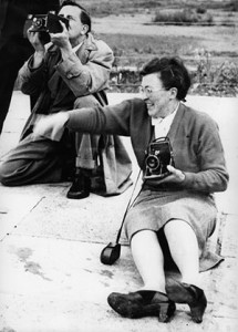 Isabel Smith with camera
