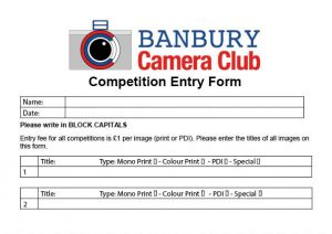 BCC Competitons form