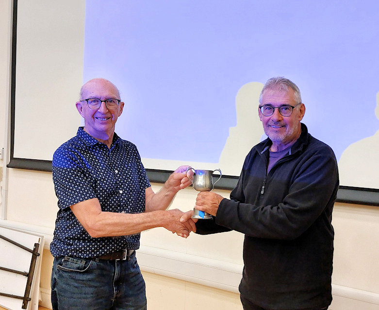 John Saunders Cup for a Set Of Prints awarded to Miles Crissell