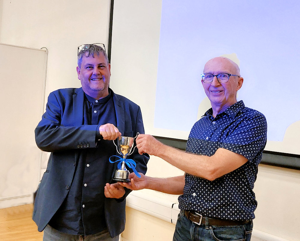 Fstop Trophy for most points in the Ladder Colour Print competition to Keith Davies