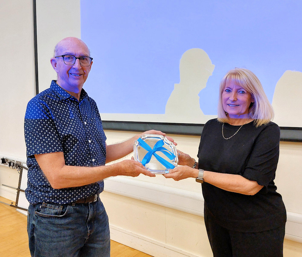 Jem Hayward Trophy for Set Subjects Comp awarded to Diane Berridge