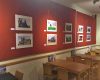 Cafe Red Wall