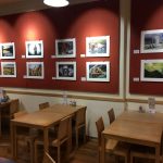 Exhibition at Cafe Red by Zoe Meredith
