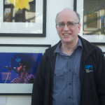 Mike Butterworth with his photo