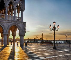 Sunrise Across St Mark's Square