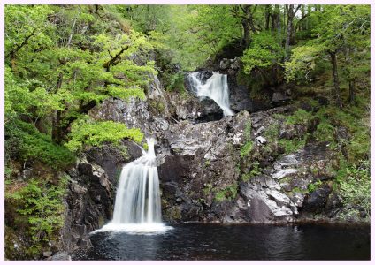 Eas Chai Waterfalls By John Buttress