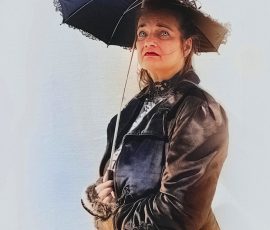 She Waits alone, Lost in Thought by Diane Berridge